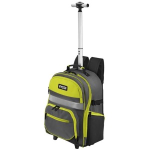 Рюкзак для інструменту RYOBI RSSBP2, 25л, на коліщатках, телескопічне руків'я, поліестер 600D