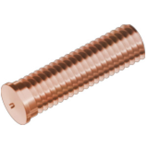 ISO13918 Гвинт М3х6 привар 4.8 обмідн