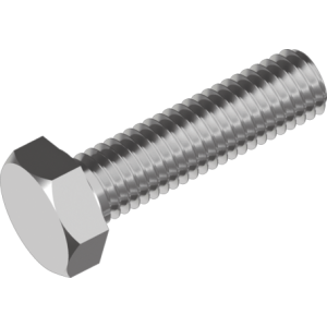 DIN933 Болт М4х40 8.8 цб пр (ISO 4017)