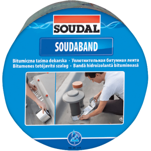 Стрічка бітум. 15см/10m/graphіt SOUDABAND