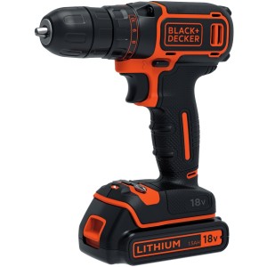 Акумуляторний шуруповерт BLACK+DECKER BDCDC18KB