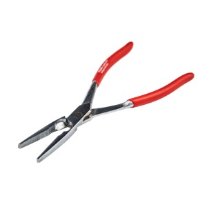 Щипці механіка NWS з отвором для паяльника, L=215 mm