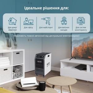 Портативна електростанція 3 в 1 KS 5200PS
