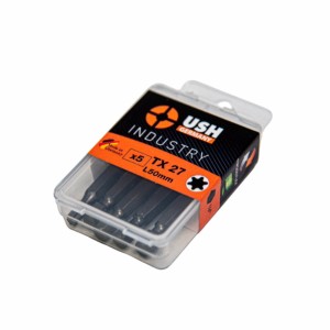 Насадка викруткова USH Industry TORX T27 x 50 мм подовжена Torsion Уп. 5 шт.