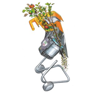 Подрібнювач електричний STIHL GHE 105 (60070111175)