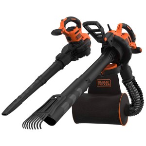 Садовий повітродув-пилосос електричний BLACK+DECKER BEBLV301