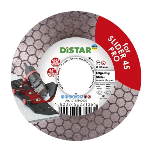 Круг алмазний вiдрiзний 1A1R 125x1,6/1,2x25x30 Edge Dry Slider