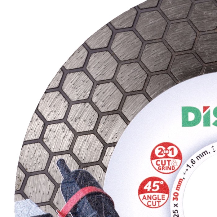Круг алмазний вiдрiзний 1A1R 125x1,6/1,2x25x30 Edge Dry Slider Круг алмазний вiдрiзний 1A1R 125x1,6/1,2x25x30 Edge Dry Slider
