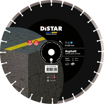 Круг алмазний вiдрiзний 1A1RSS/C3 400x3,5/2,5x10x25,4-11,5-28 HIT Asphalt