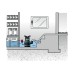 Combo Set WE 2200-230 + W 750-125 Комплект інструментів, що працюють від електромережі
