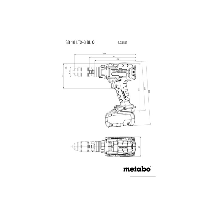 SB 18 LTX-3 BL Q I Акумуляторний ударний дриль SB 18 LTX-3 BL Q I Акумуляторний ударний дриль