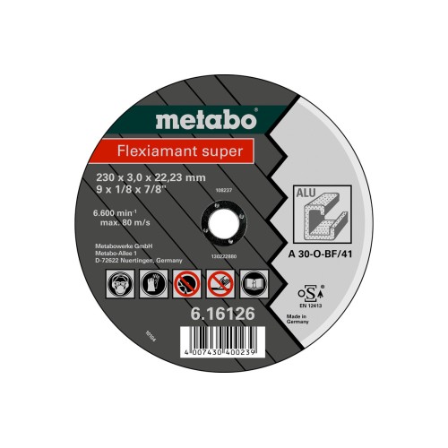 Flexiamant super 125x2,5x22,23 алюміній, TF 41 (616752000)