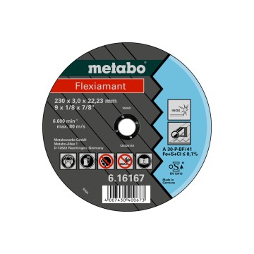 Flexiamant 180x3,0x22,23 Inox, TF 42 (616299000)