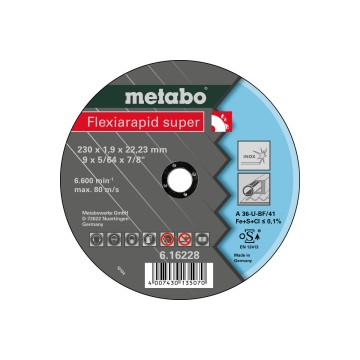 Flexiarapid super 230x1,9x22,23 Inox, TF 41 (616228000)