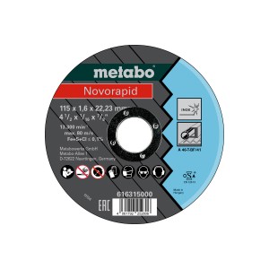 Novorapid 115 x 1,6 x 22,23 Inox, TF 41 (616315000)