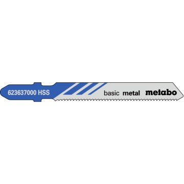 3 пилкових полотна для лобзиків «basic metal», 51/ 1,2 мм (623965000)