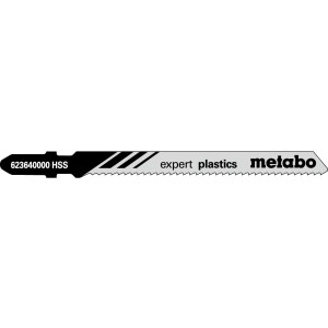 5 пилкових полотен для лобзиків «expert plastics», 74/ 2,0 мм (623640000)