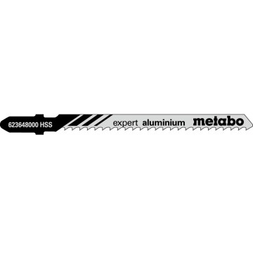 5 пилкових полотен для лобзиків «expert aluminium», 74/3,0 мм (623648000)