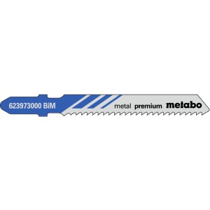5 пилкових полотен для лобзиків «metal premium», 51/ 2,0 мм (623973000)