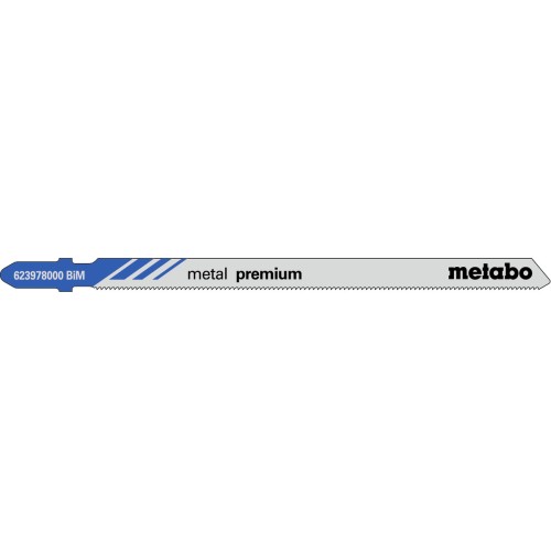 5 пилкових полотен для лобзиків «metal premium», 106/ 1,1 мм (623978000)