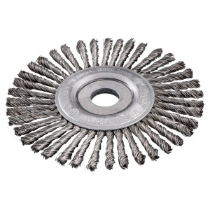 Кругла щітка 150x0,5x6 /22,23 мм, сталь, плетена (626816000)