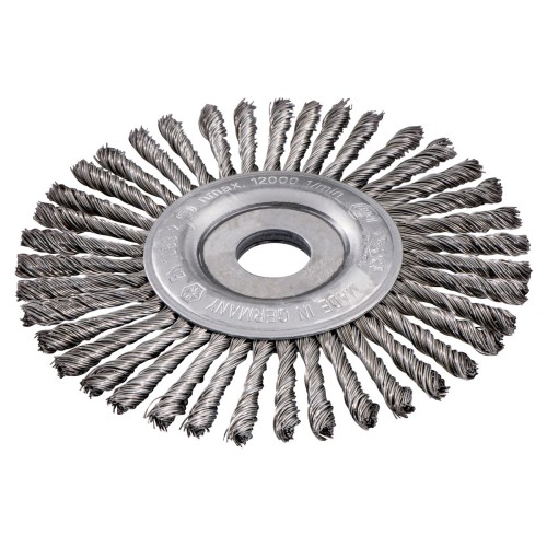 Кругла щітка 150x0,5x6 /22,23 мм, сталь, плетена (626816000)