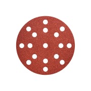 50 шліфувальних аркушів на липучках 125 мм, P120, Д+М, «multi-hole» (626852000)