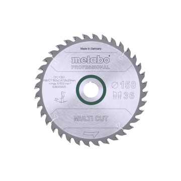Пилкове полотно "multi cut - professional", 150x20, Z36 WZ 10° (628000000)