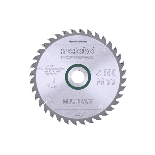 Пилкове полотно "multi cut - professional", 150x20, Z36 WZ 10° (628000000)