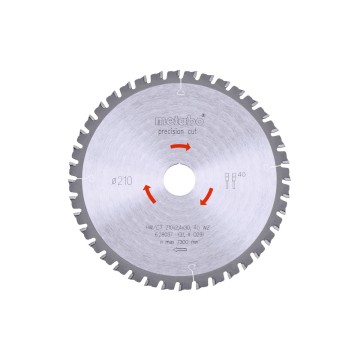 Пилкове полотно "precision cut wood - professional", 210x30, Z40 WZ 3° (628037000)