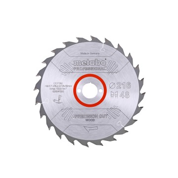 Пилкове полотно "precision cut wood - professional", 216x30, Z48 WZ 5° neg. (628041000)
