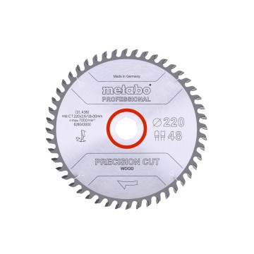 Пилкове полотно "precision cut wood - professional", 220x30, Z48 DZ/HZ 10° (628043000)