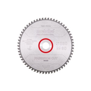 Пилкове полотно "precision cut wood - professional", 250x30, Z60 WZ 5° neg. (628048000)