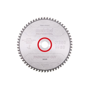 Пилкове полотно "precision cut wood - professional", 250x30, Z60 WZ 5° neg. (628048000)