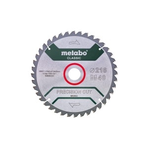 Пилкове полотно "precision cut wood - classic", 216x30, Z40 WZ 5°neg. (628060000)