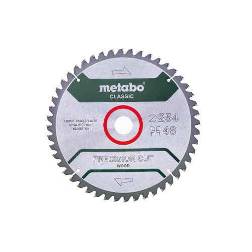 Пилкове полотно "precision cut wood - classic", 254x30, Z48 WZ 5°neg. (628061000)