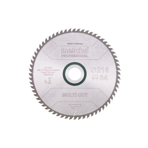 Пилкове полотно "multi cut - professional", 216x30, Z64 FZ/TZ, 10° (628063000)