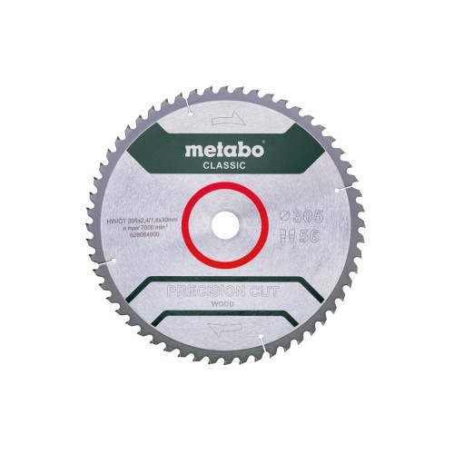 Пилкове полотно "precision cut wood - classic", 305x30, Z56 WZ 5° neg (628064000)