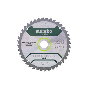 Пилкове полотно «cordless cut wood - classic», 216x30 Z40 WZ 5° (628065000)