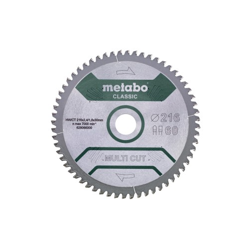 Пилкове полотно "multi cut - classic", 216x30, Z60 FZ/TZ, 5°neg. (628066000)