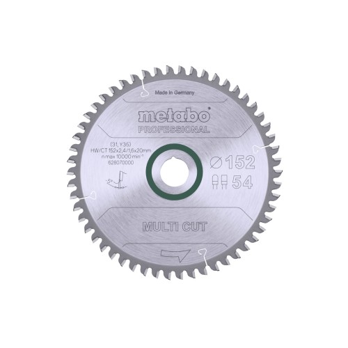 Пилкове полотно "multi cut - professional", 152x20, Z54 FZ/TZ 5° neg. (628070000)