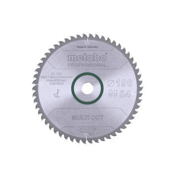 Пилкове полотно "multi cut - professional", 190x20, Z54 FZ/TZ 5°neg. (628076000)