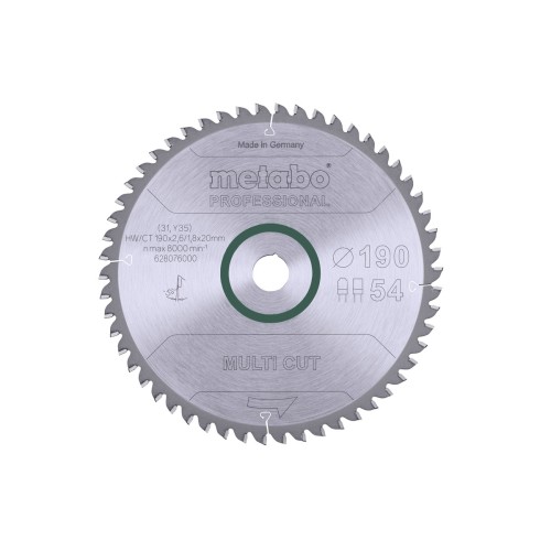 Пилкове полотно "multi cut - professional", 190x20, Z54 FZ/TZ 5°neg. (628076000)