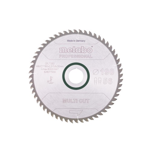 Пилкове полотно "multi cut - professional", 190x30, Z56 FZ/TZ 8° (628077000)