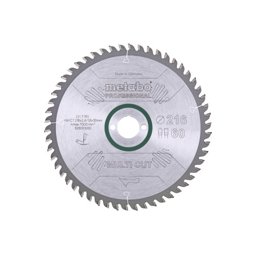 Пилкове полотно "multi cut - professional", 216x30, Z60 FZ/TZ, 5°neg. (628083000)
