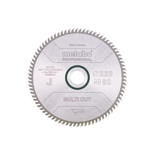 Пилкове полотно "multi cut - professional", 220x30, Z80 FZ/TZ, 10° (628084000)