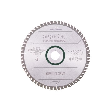 Пилкове полотно "multi cut - professional", 230x30, Z60 WZ 5° (628085000)