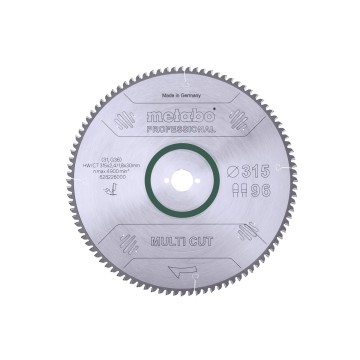Пилкове полотно "multi cut - professional", 315x30, Z96 FZ/TZ, 5°neg. (628226000)