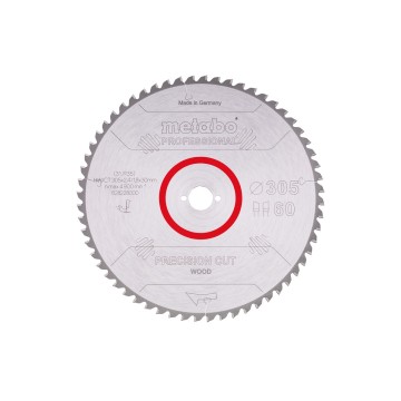 Пилкове полотно "precision cut wood - professional", 305x30, Z60 WZ 5° neg. (628228000)