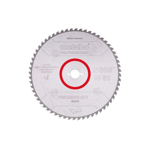 Пилкове полотно "precision cut wood - professional", 305x30, Z60 WZ 5° neg. (628228000)